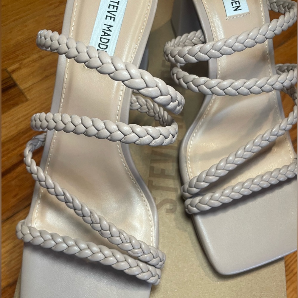 STEVE MADDEN dion taupe size 8